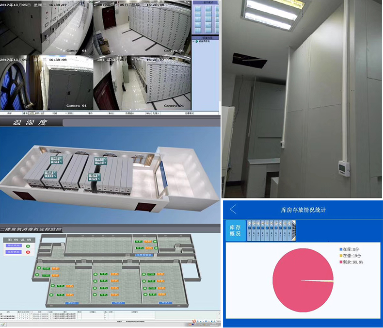 档案馆环境监控平台快照