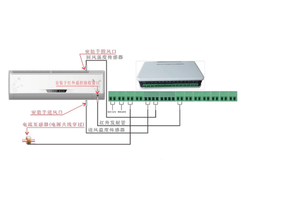 普通空调双机远程控制器接线图让你安装更方便